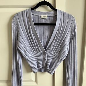 Aritzia Plunge Front Cardigan